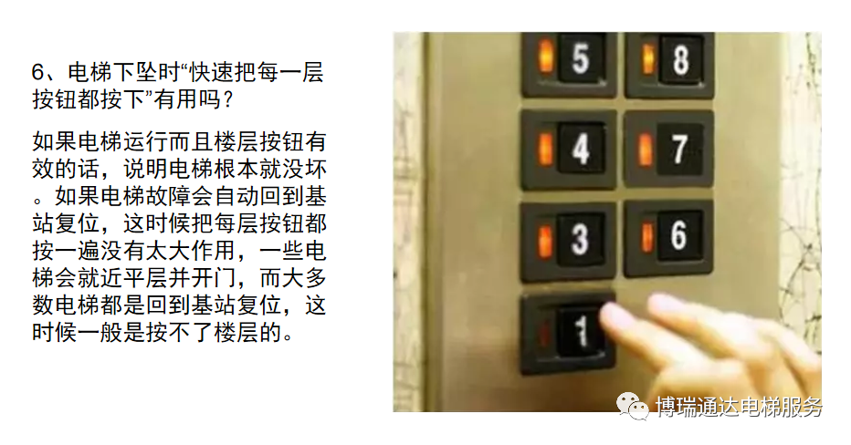 電梯下墜